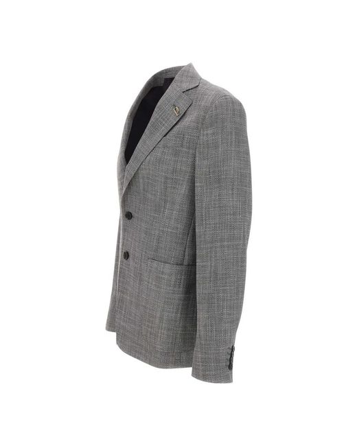 Pal Zileri Gray Blazers for men
