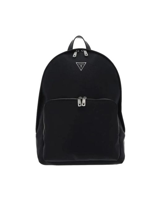 Guess Black Backpacks