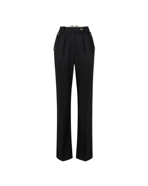 Wide Trousers di Elisabetta Franchi in Black