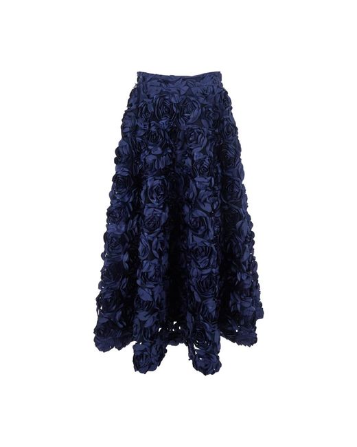 Midi Skirts di ROTATE BIRGER CHRISTENSEN in Blue