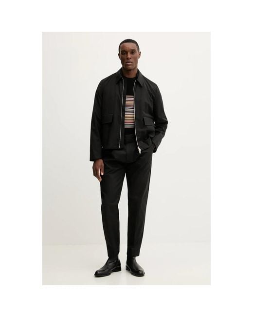 Light Jackets di Paul Smith in Black da Uomo