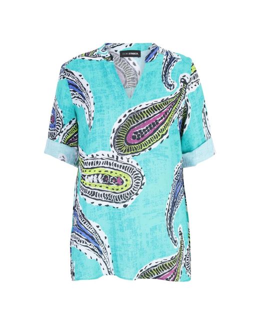 Blouses Doris S de color Blue