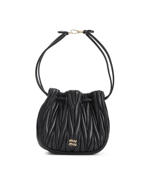 Miu Miu Black Bucket Bags
