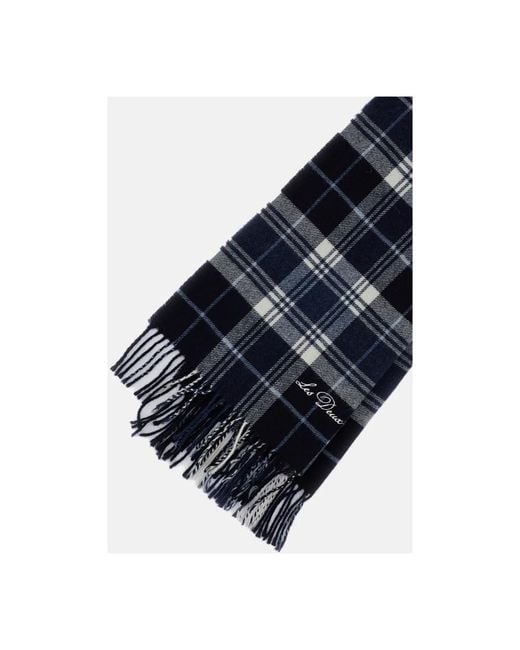 Les Deux Blue Winter Scarves for men