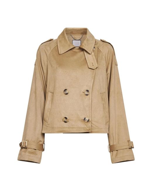 Trench Coats Urbancode de color Natural