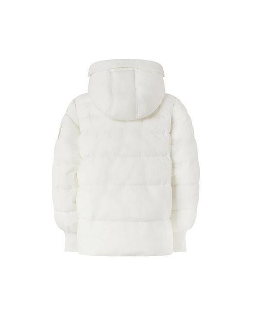 Pinko White Winter Jackets