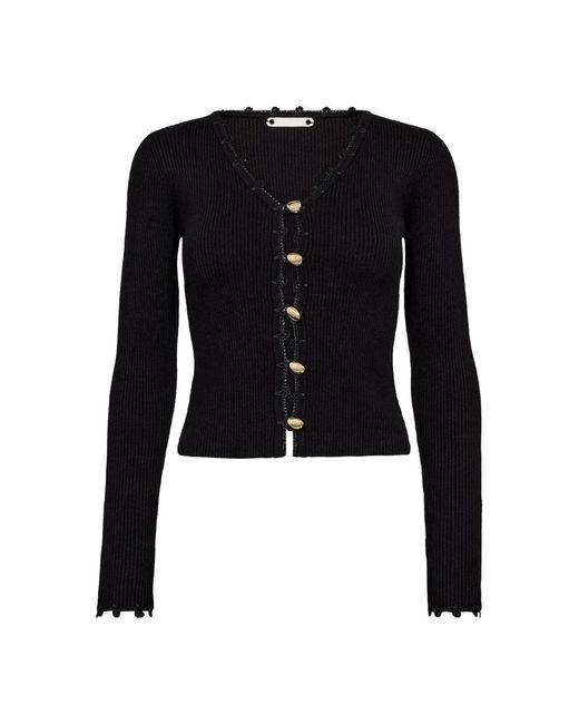 co'couture Truien & Vesten ,Zwart ,Cardigans in het Black
