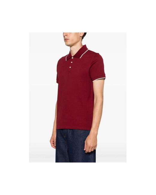 Saint Laurent Red Polo Shirts for men