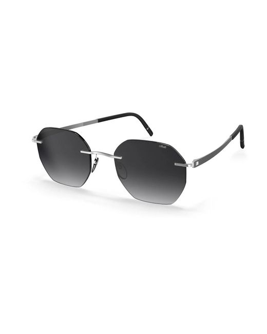 Silhouette Black Sunglasses