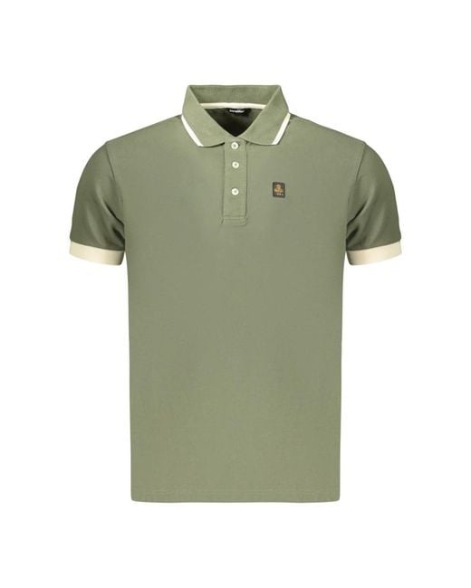 Refrigiwear Green Polo Shirts for men