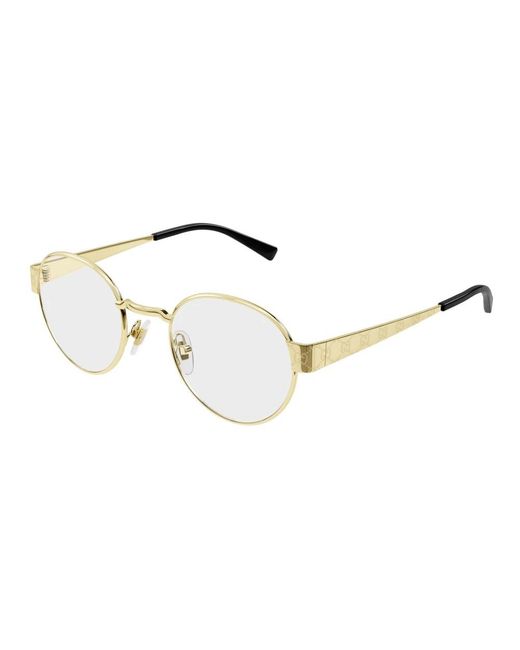 Gucci Metallic Gg1855O Linea Sign 001 Metal Occhiali Da Vista for men