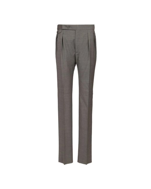 Tagliatore Gray Suit Trousers for men