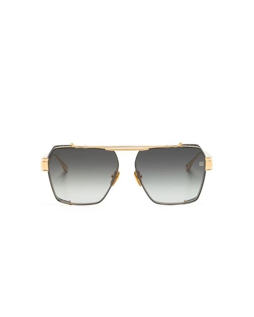 Balmain Gray Sunglasses