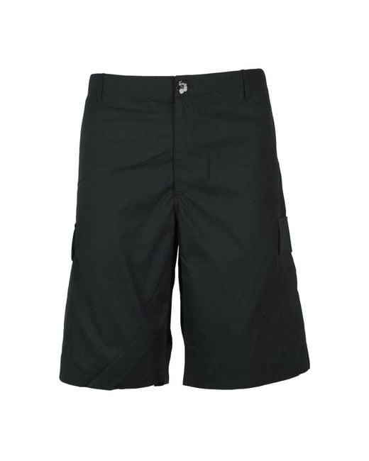 KENZO Black Casual Shorts for men