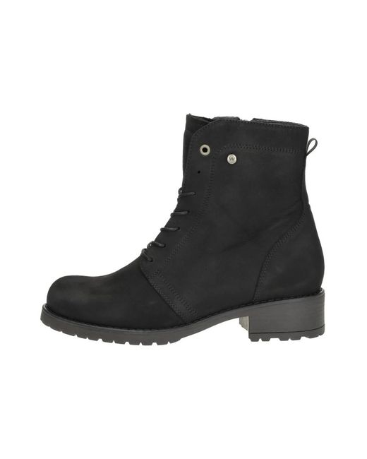 Wolky Black Quinta Ankle Boot