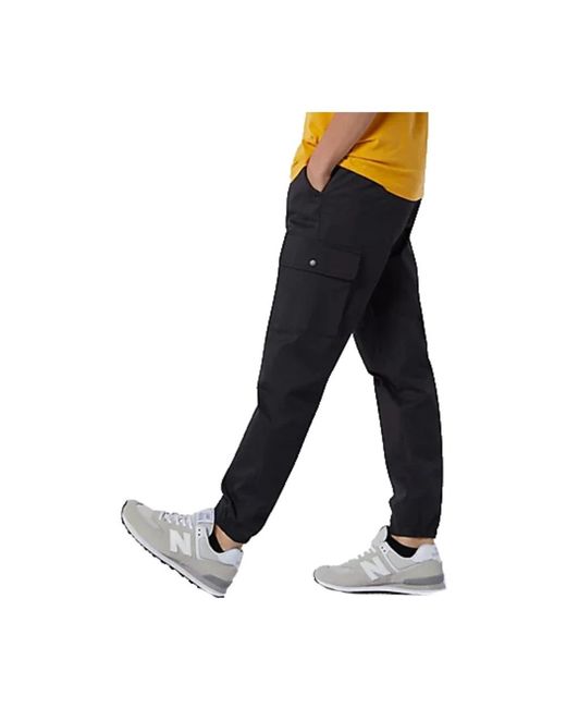 New Balance Blue Cropped Trousers for men