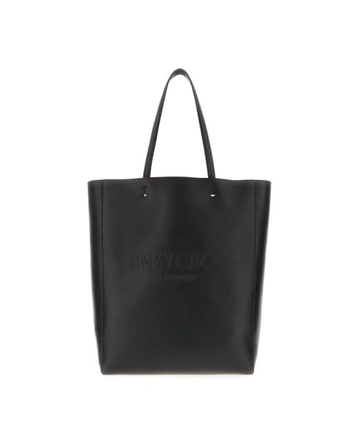 Tote Bags di Jimmy Choo in Black da Uomo