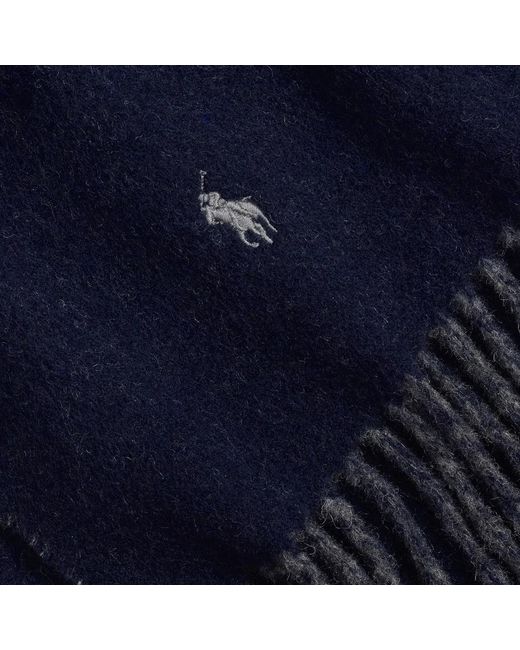 Polo Ralph Lauren Blue Winter Scarves