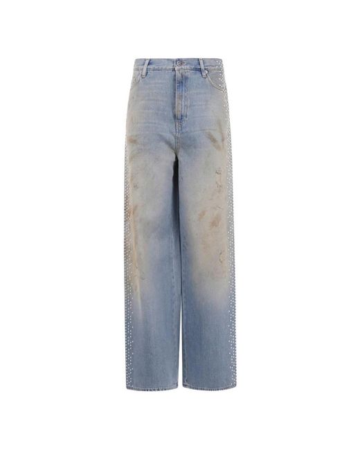 Golden Goose Deluxe Brand Blue Straight Fit Jeans