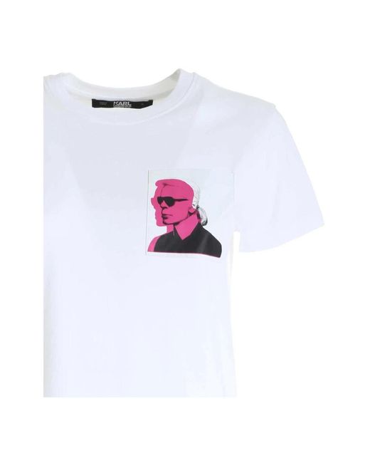 Karl Lagerfeld Black T-Shirts