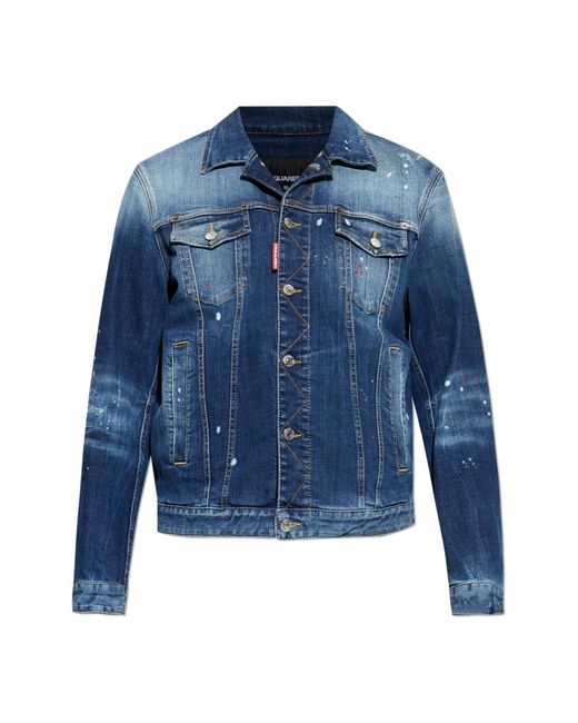 Denim Jackets DSquared² pour homme en coloris Blue