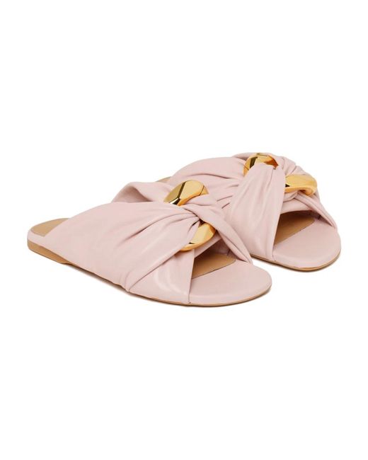 Sliders J.W. Anderson de color Pink