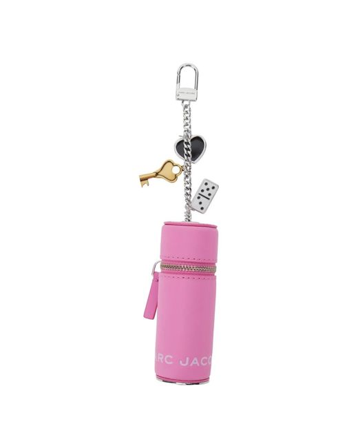 Keyrings Marc Jacobs de color Pink