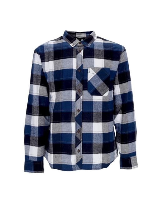 Element Blue Casual Shirts for men