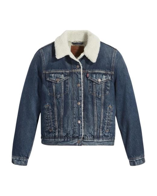 Levi's Denim Jackets in het Blue