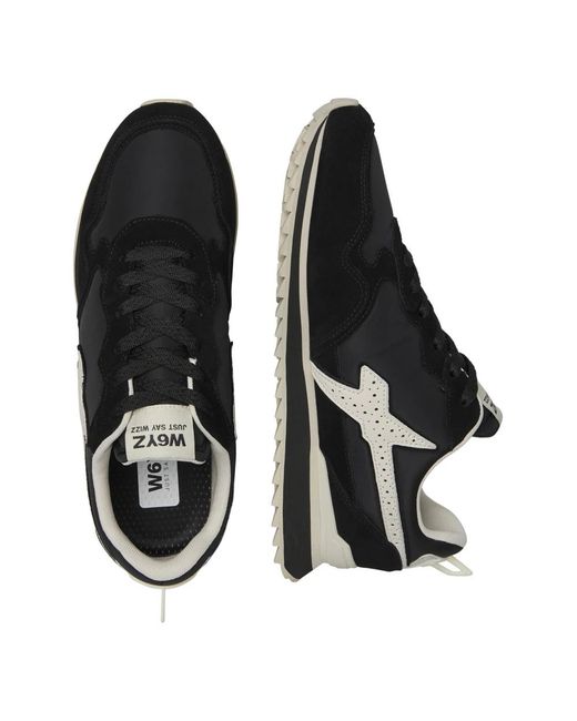 W6yz Black Sneakers for men
