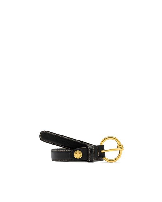 Gianni Chiarini Black Ledergürtel