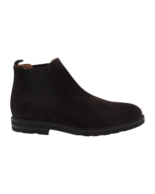 CTWLK Black Chelsea Boots for men