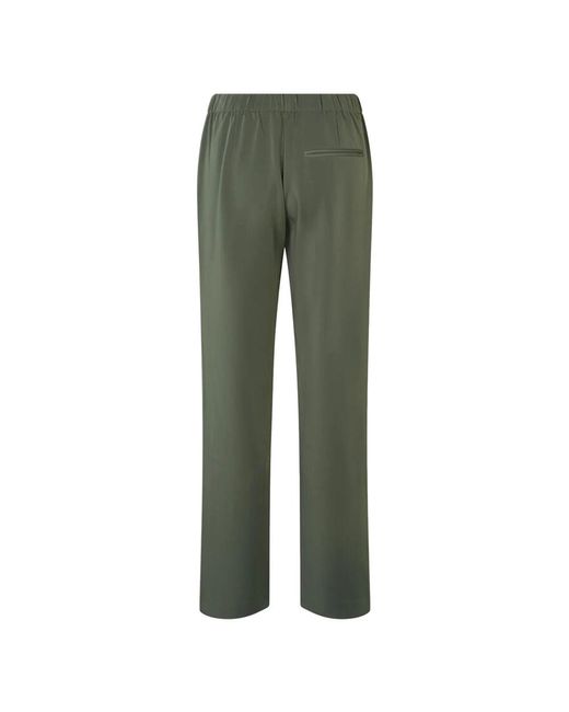 Trousers > straight trousers Samsøe & Samsøe en coloris Green
