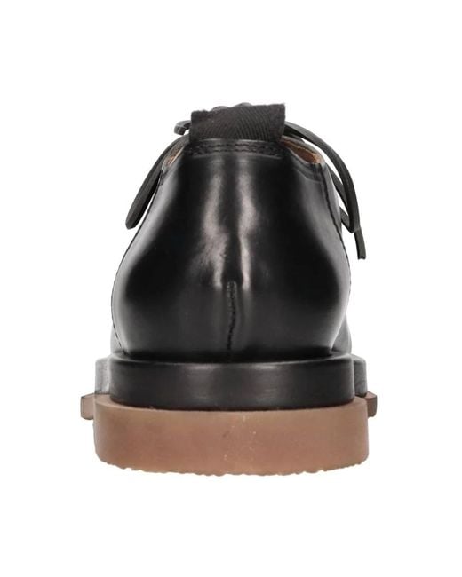 Buttero Black Laced Shoes for men