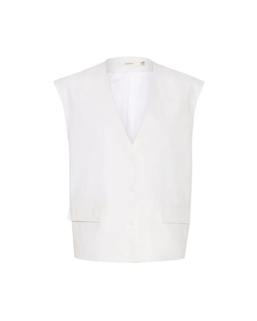 Gestuz Vests in het White