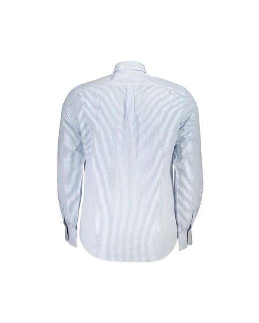 Harmont & Blaine Blue Formal Shirts for men