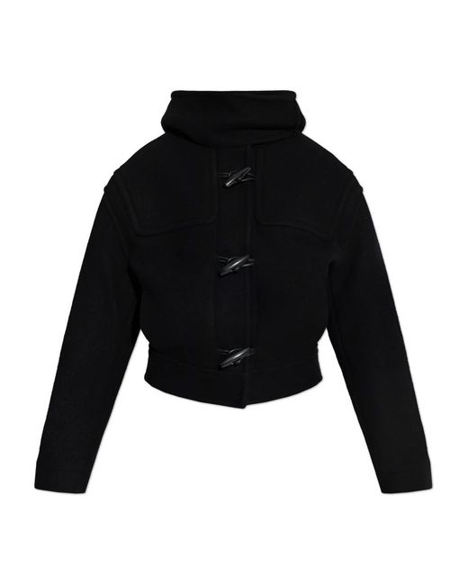 Jacquemus Cabana Duffle Coat in het Black