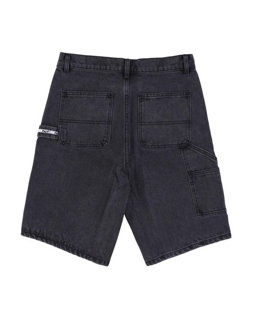 Huf Blue Denim Shorts for men