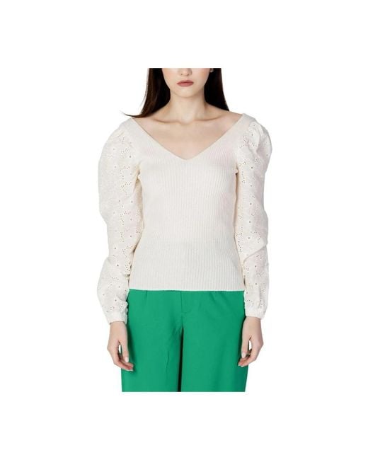 T-shirt in jersey di cotone di ONLY in Green