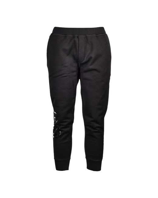 DSquared² Black Sweatpants for men