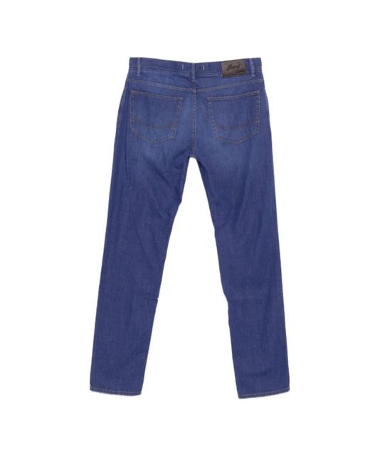 Brioni Blue Slim Fit Jeans for men