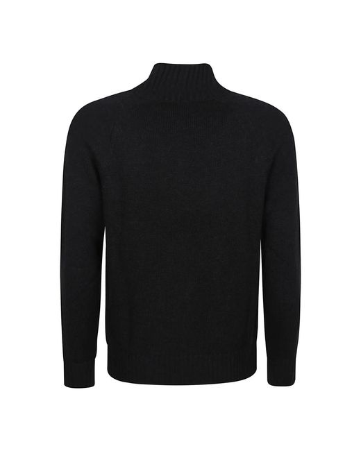 Turtlenecks di Eleventy in Black da Uomo