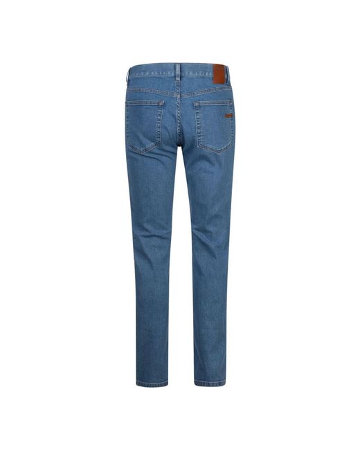 Zegna Slim-fit jeans in Blue für Herren