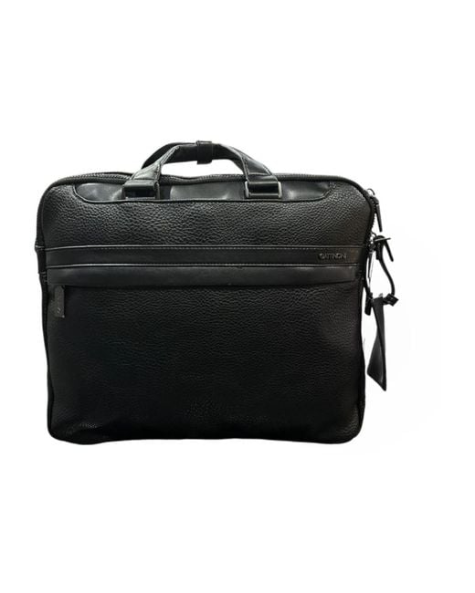 Gattinoni Schwarze Schultertasche Mvp Stil in Black für Herren