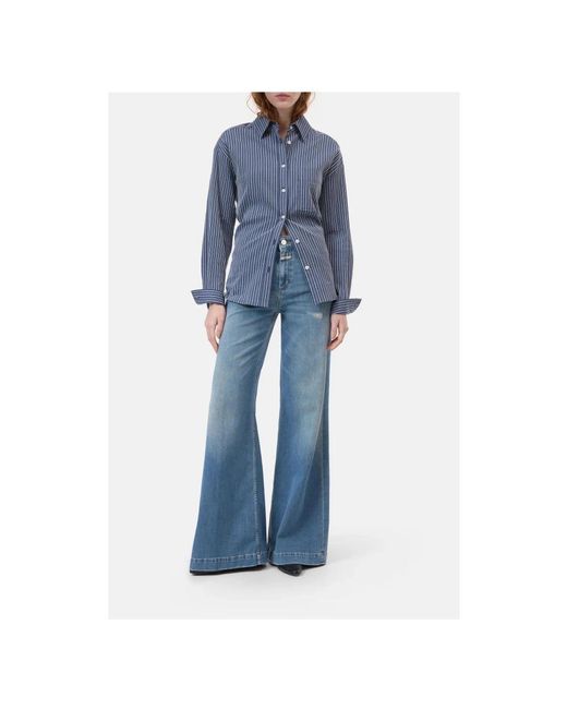 Closed Blue Wide Jeans