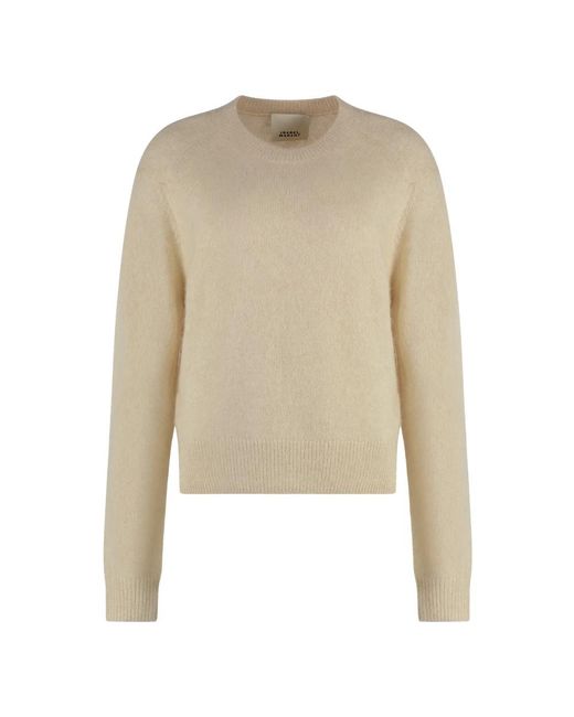 Isabel Marant Natural Round-Neck Knitwear