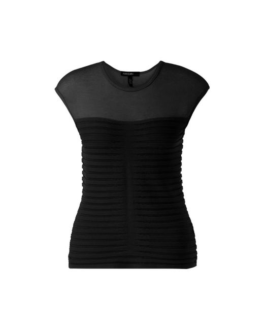 Marc Cain Sleeveless Tops in het Black
