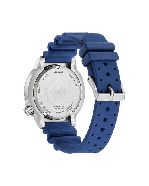 Citizen Sport-Uhr Aus Gummi Mit Strapazierfähigem Armband in Blue für Herren
