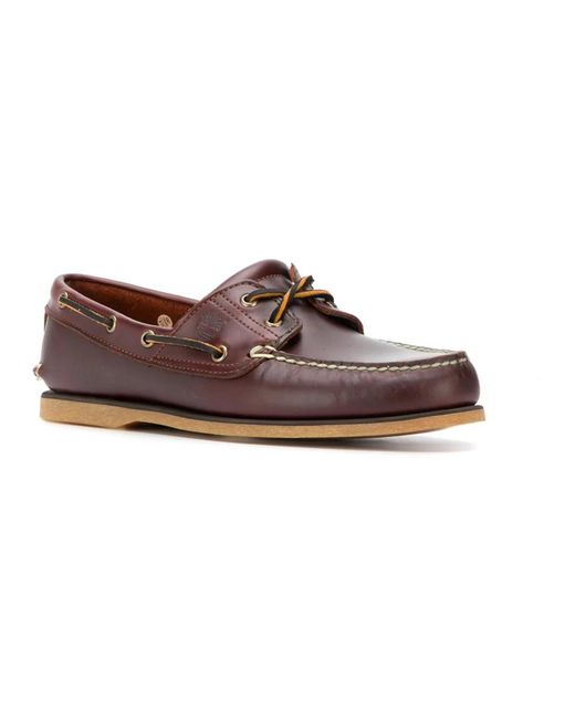 Timberland Brown Sailor Shoes for men