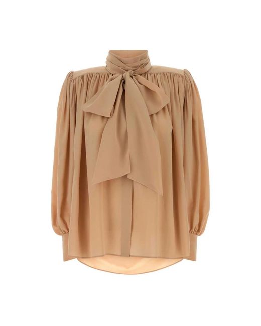 Blouses Chloé de color Natural